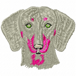 Dogs Embroidery Design 4